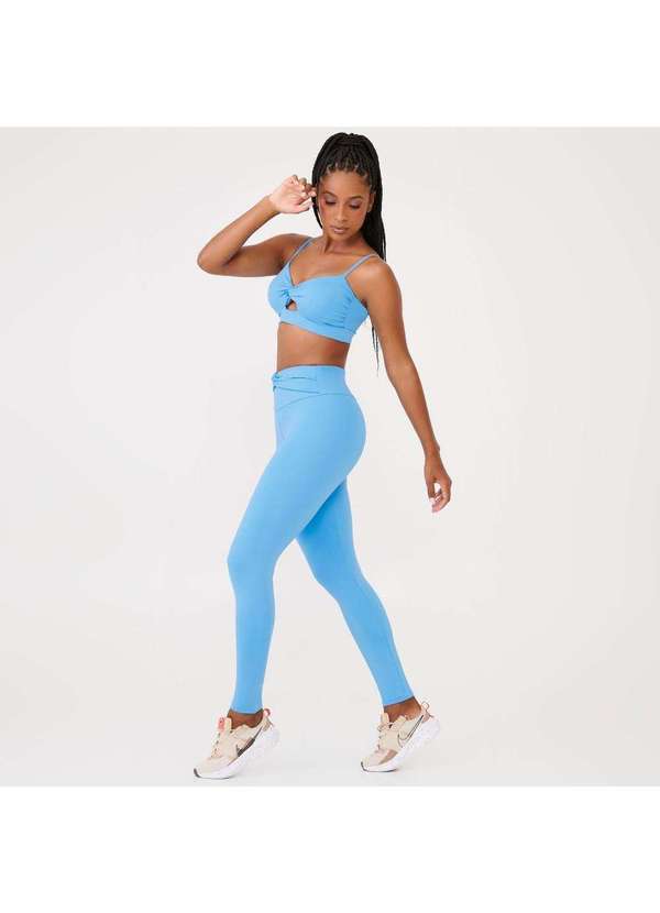 Donna Carioca - Legging Torsion Azul Blue Ivy Poliamida Azul 12