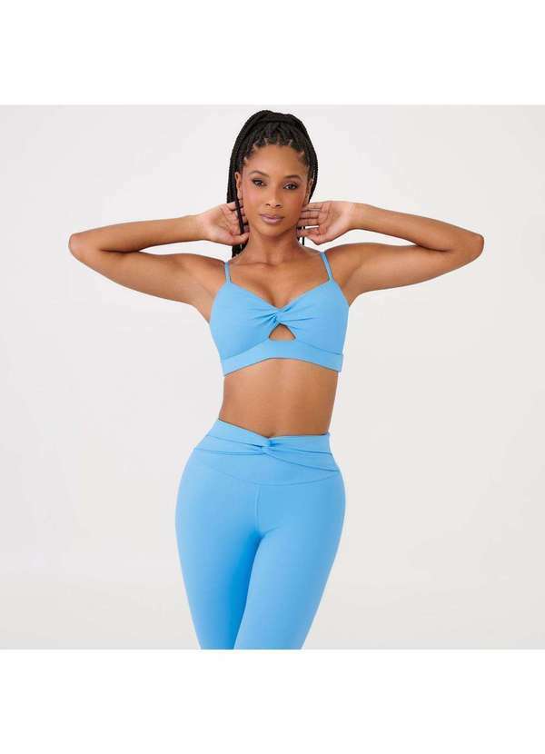 Donna Carioca - Legging Torsion Azul Blue Ivy Poliamida Azul 6