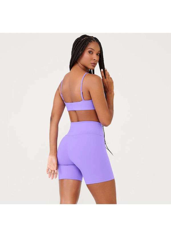 Donna Carioca - Short Basics Lilás Dream Poliamida Lilás 2