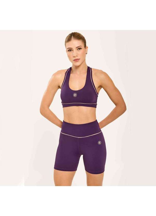 Donna Carioca - Short Extend Mirtilo Poliamida Roxo