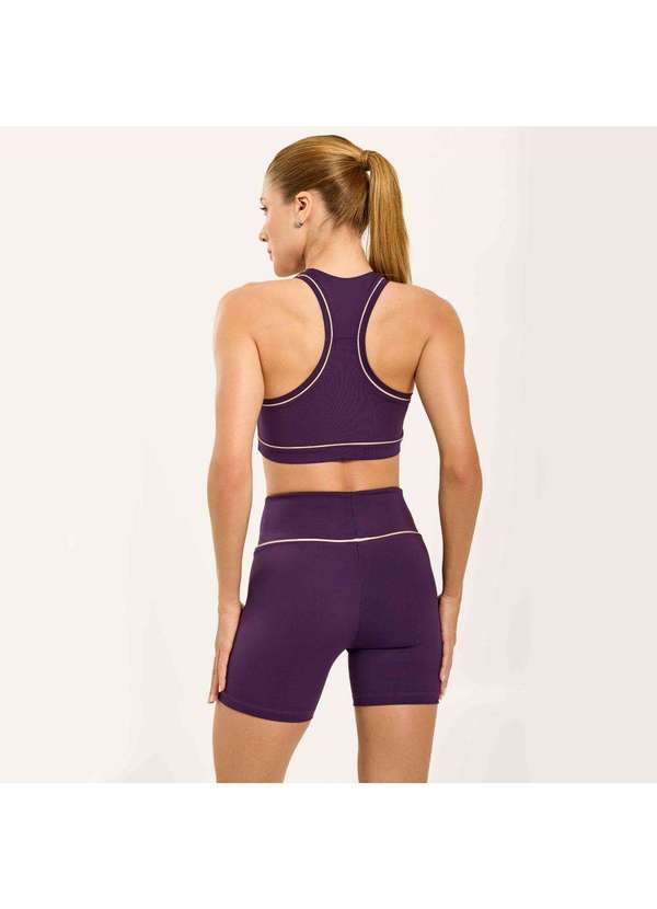 Donna Carioca - Short Extend Mirtilo Poliamida Roxo 2