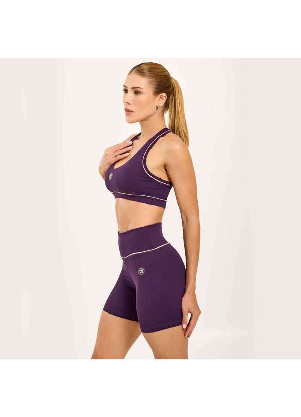Donna Carioca - Short Extend Mirtilo Poliamida Roxo 3