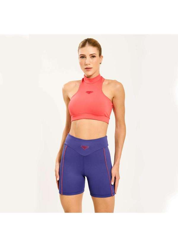 Donna Carioca - Short Like Azul Dusk Poliamida Azul