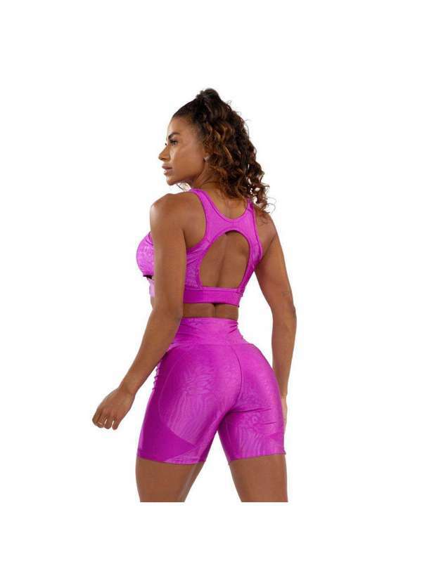 Donna Carioca - Short Show Your Glow Fucsia Roxo 2