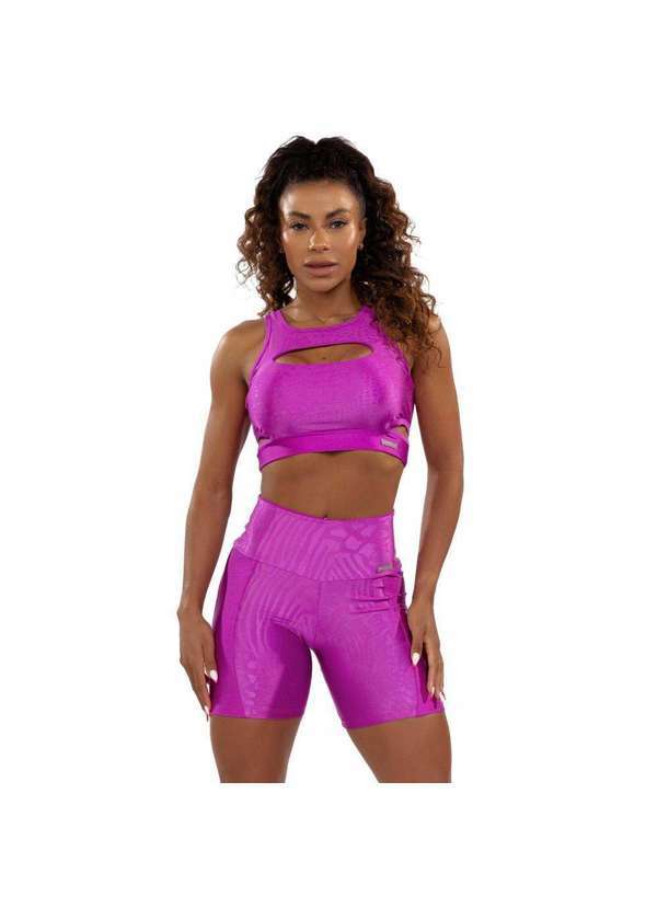 Donna Carioca - Short Show Your Glow Fucsia Roxo 5