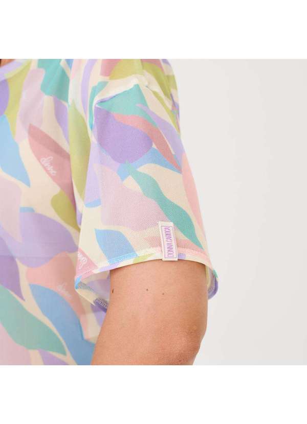 Donna Carioca - Blusão de Tule Estampa Dream com Fita de Silicone Estampado 2