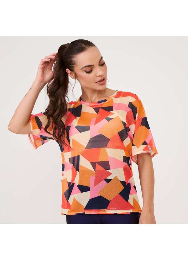 Donna Carioca - Blusão de Tule Estampa Senses Estampado