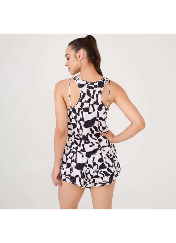 Donna Carioca - Regata Básica Estampa Mind Poliamida Soft Estampado 8