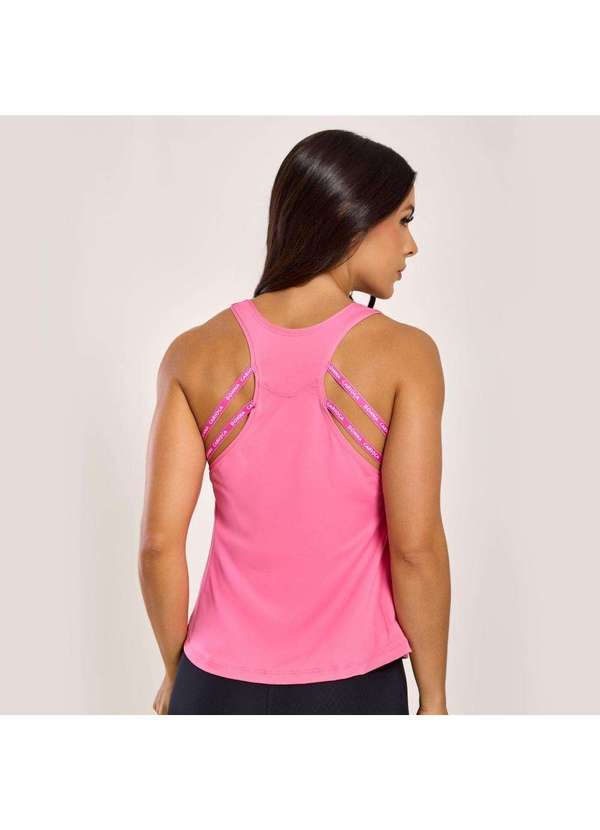 Donna Carioca - Regata Relax Elástico Personalizado Rosa Kalinka Poliamida Soft Rosa