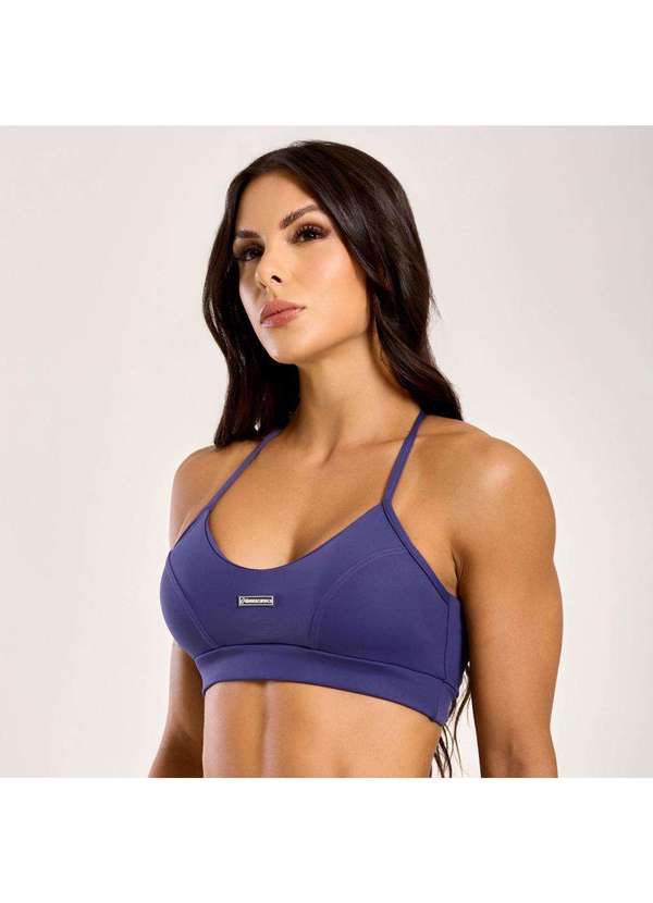 Donna Carioca - Top Essential Azul Dusk Poliamida Azul 4