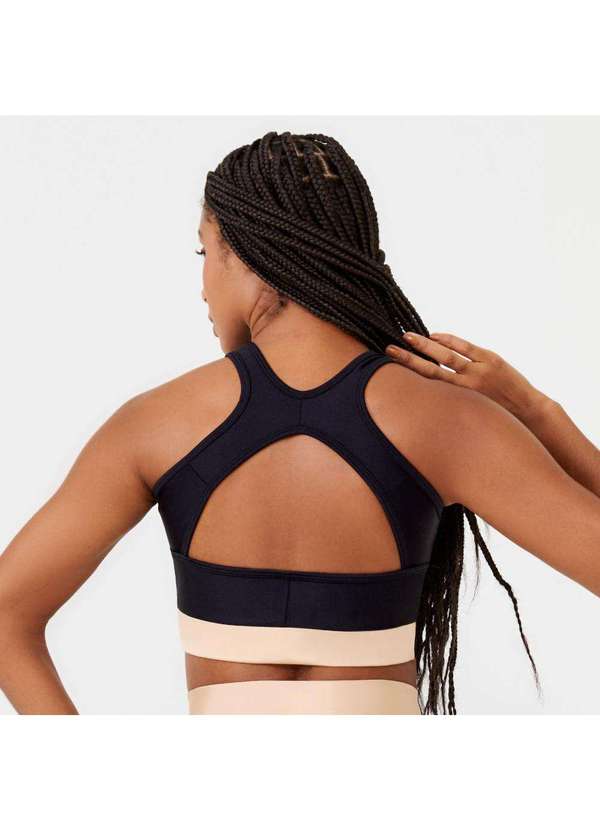 Donna Carioca - Top Prestige Preto Platinado com Bojo Preto 2