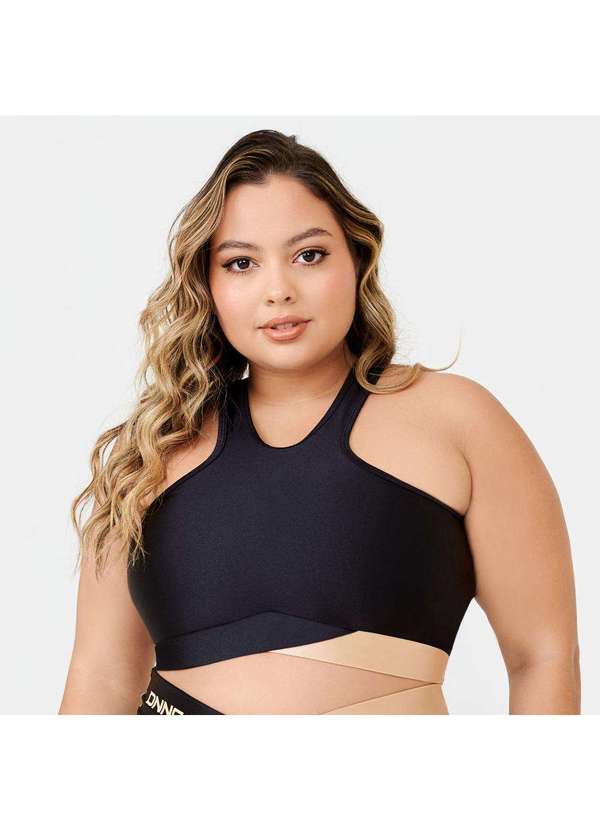 Donna Carioca - Top Prestige Preto Platinado com Bojo Preto 4