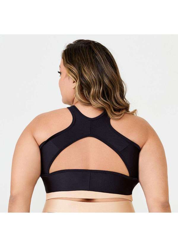 Donna Carioca - Top Prestige Preto Platinado com Bojo Preto 5