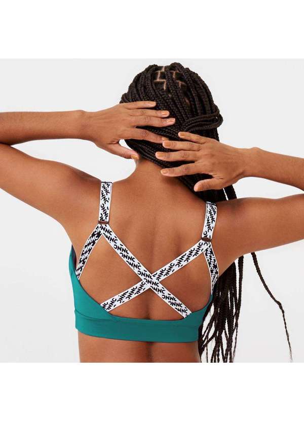 Donna Carioca - Top Resistance Verde Dynasty Green Poliamida com Bojo Verde 2