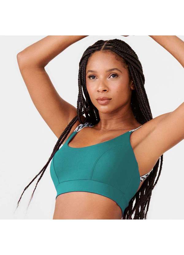 Donna Carioca - Top Resistance Verde Dynasty Green Poliamida com Bojo Verde 5