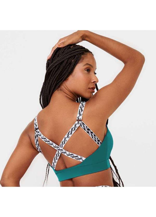 Donna Carioca - Top Resistance Verde Dynasty Green Poliamida com Bojo Verde 6