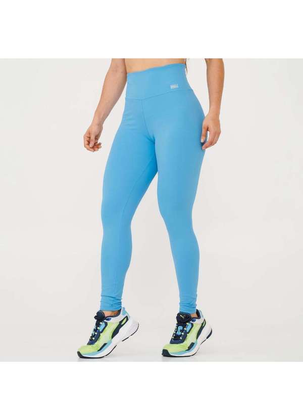Donna Carioca - Legging Basics Blue Ivy Poliamida Azul