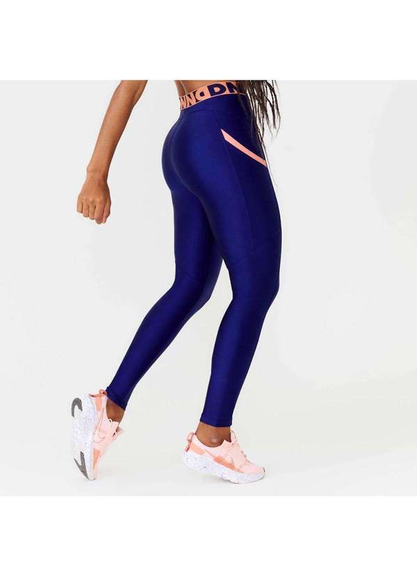 Donna Carioca - Legging Dnnc Squad Marinho Cyber Platinado Azul 5
