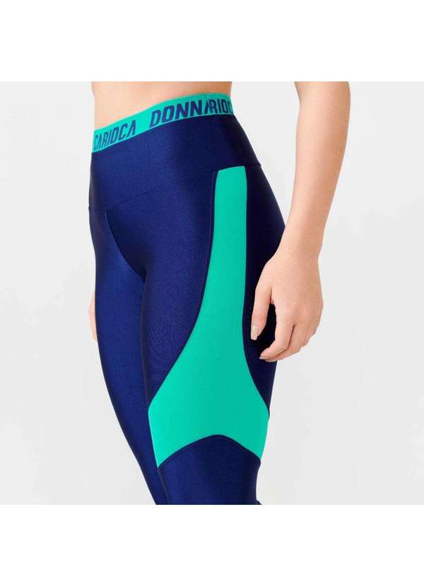 Donna Carioca - Legging Impact Azul Astral Platinado Azul 2