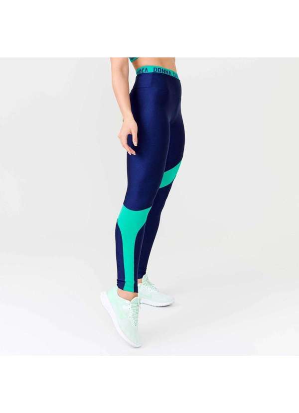 Donna Carioca - Legging Impact Azul Astral Platinado Azul 4