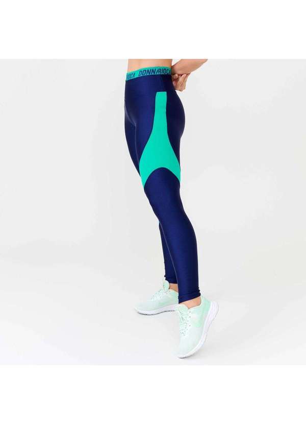 Donna Carioca - Legging Impact Azul Astral Platinado Azul 5