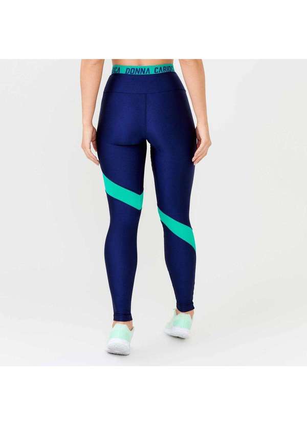 Donna Carioca - Legging Impact Azul Astral Platinado Azul 6