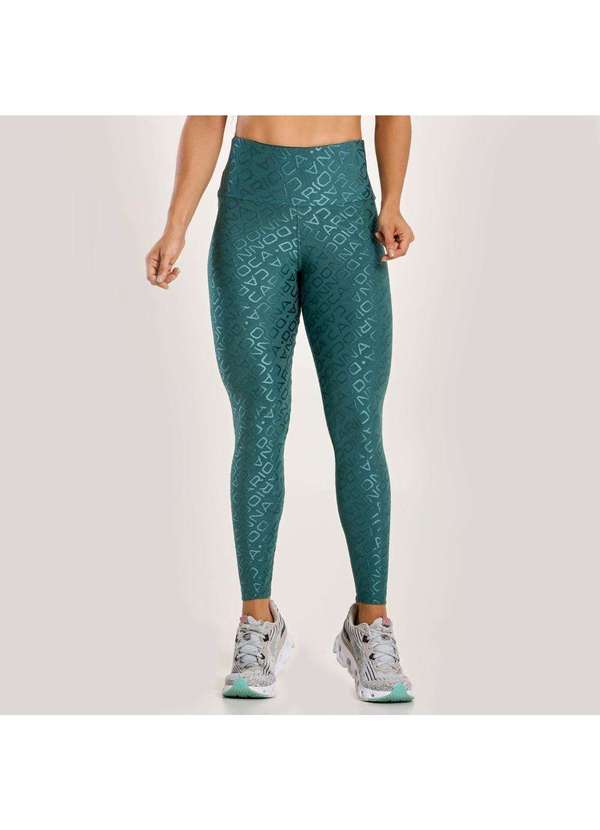 Donna Carioca - Legging J Winner Donna Verde Palace Texturizado Verde