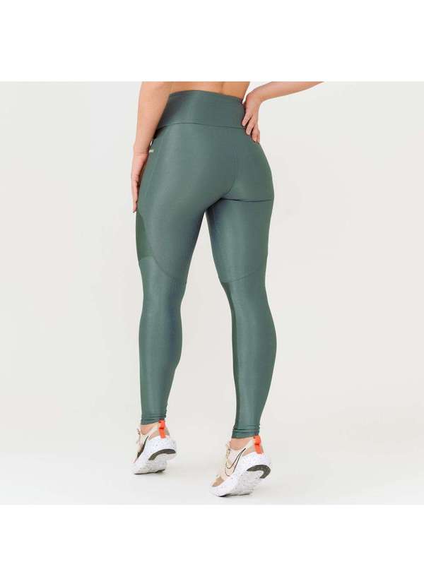 Donna Carioca - Legging Magic Verde Green Night Platinado e Microcanelado Verde 7
