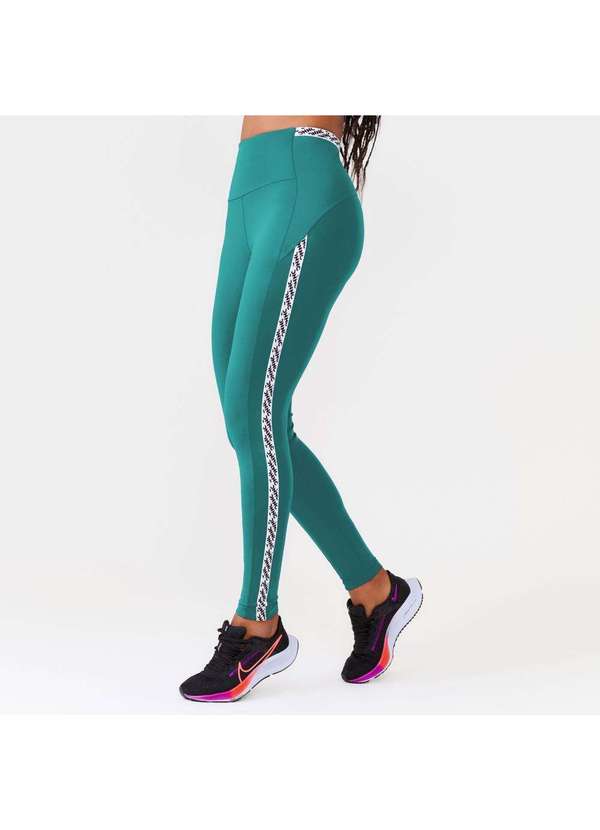 Donna Carioca - Legging Resistance Verde Dynasty Green Poliamida Verde