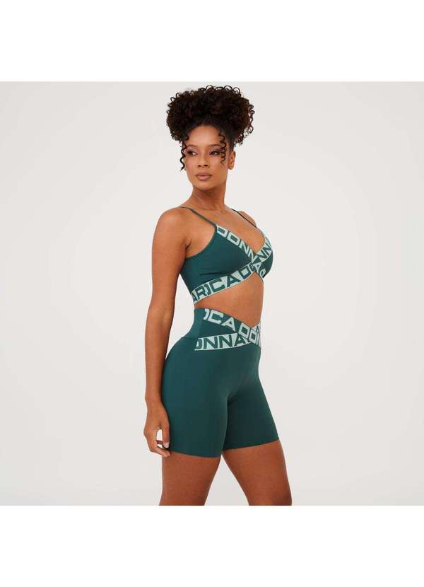 Donna Carioca - Short Attack Verde Dnnc Poliamida Verde 4