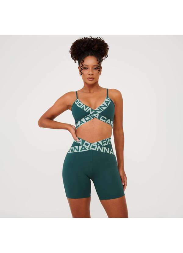 Donna Carioca - Short Attack Verde Dnnc Poliamida Verde 5