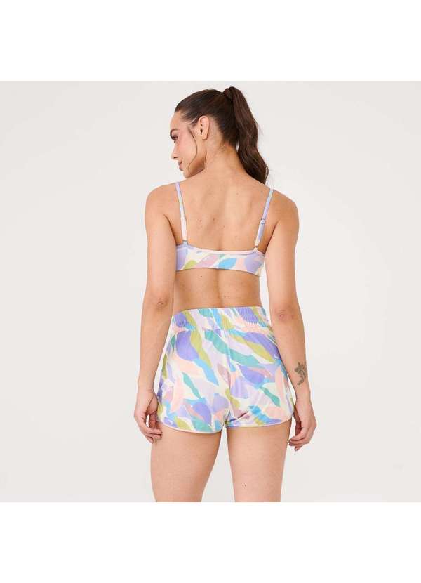 Donna Carioca - Short Bolso Frontal Estampa Dream Poliamida Soft Estampado 2