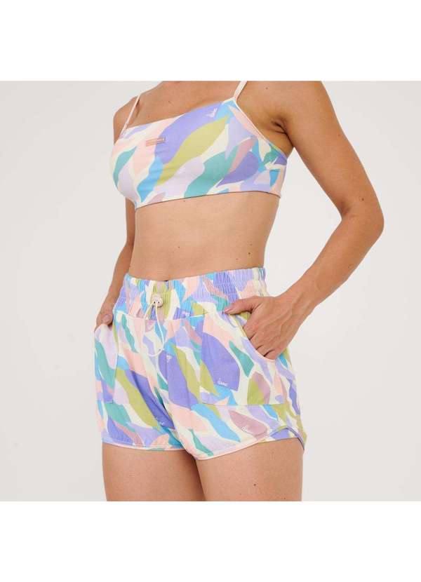 Donna Carioca - Short Bolso Frontal Estampa Dream Poliamida Soft Estampado 4