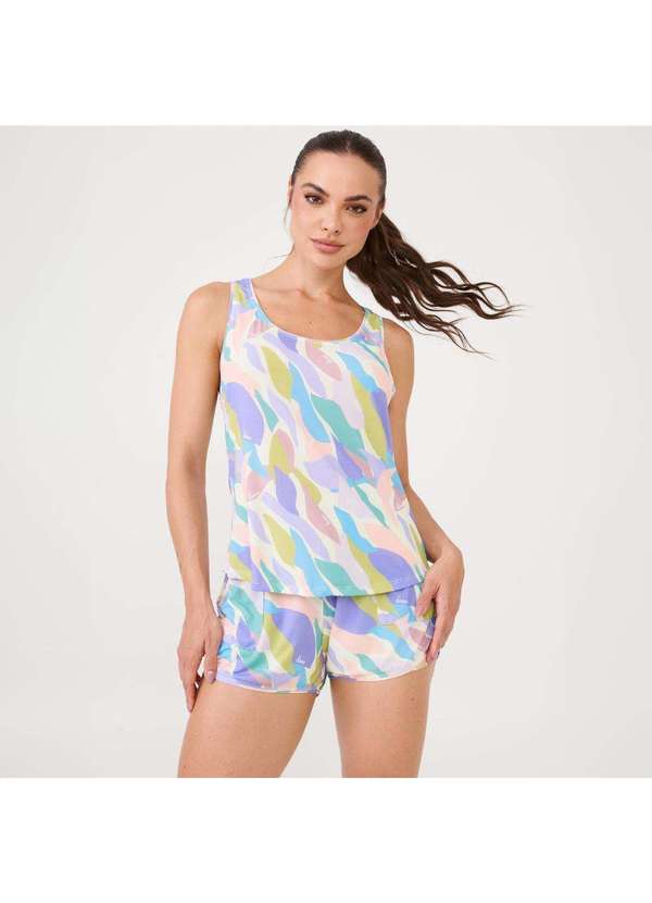 Donna Carioca - Short Bolso Frontal Estampa Dream Poliamida Soft Estampado 6