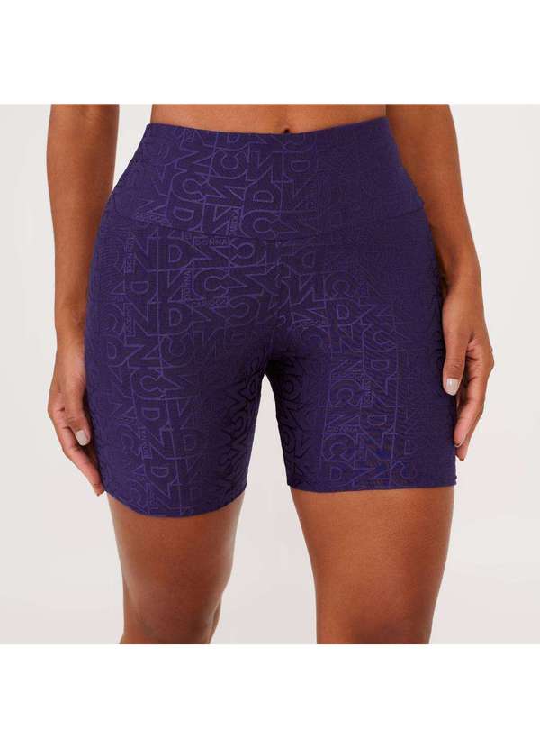 Donna Carioca - Short J Winner Dnnc Roxo Dubai Texturizado Roxo 3