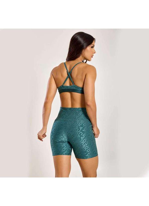 Donna Carioca - Short J Winner Donna Verde Palace Texturizado Verde 2