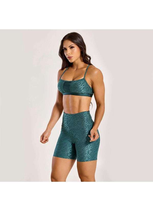 Donna Carioca - Short J Winner Donna Verde Palace Texturizado Verde 4