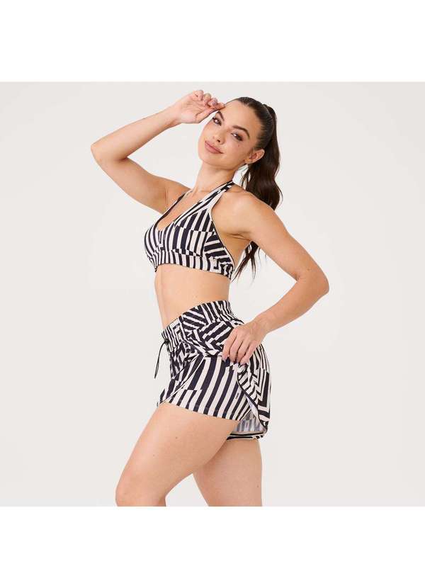 Donna Carioca - Short Transpassado Estampa Sensation Poliamida Soft Estampado 2