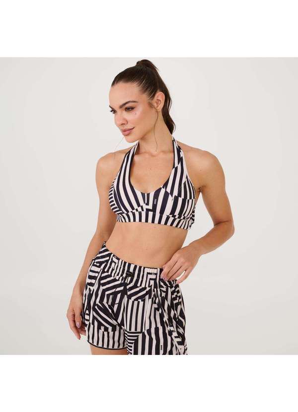 Donna Carioca - Short Transpassado Estampa Sensation Poliamida Soft Estampado 4