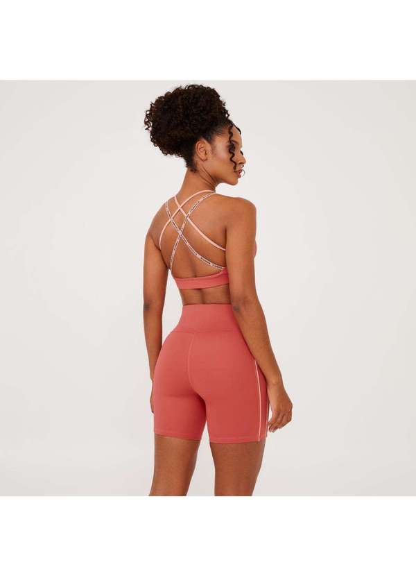 Donna Carioca - Short Winner Terracota Dust Poliamida Terracota 2