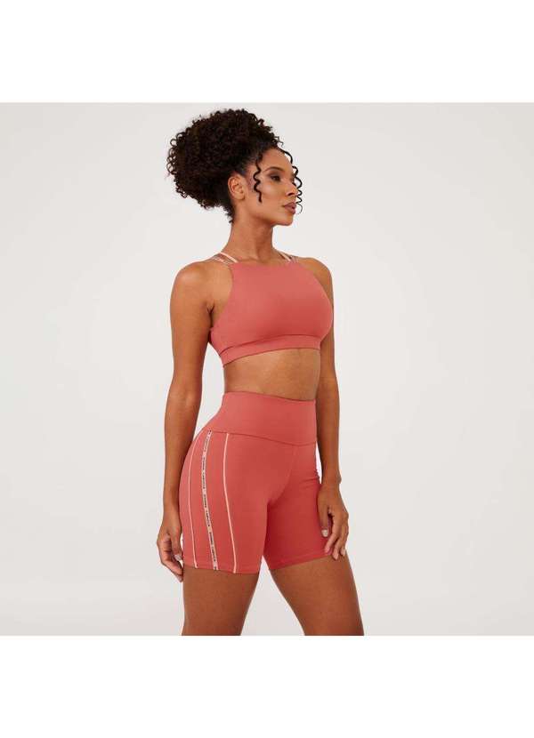 Donna Carioca - Short Winner Terracota Dust Poliamida Terracota 4