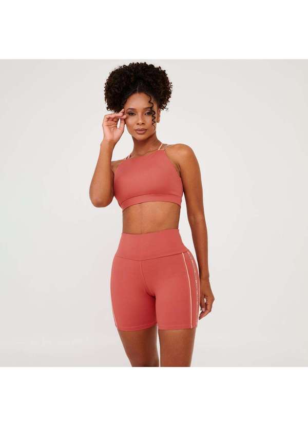 Donna Carioca - Short Winner Terracota Dust Poliamida Terracota 5