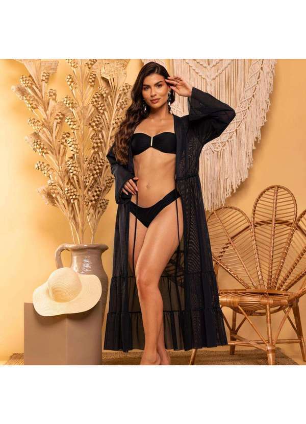 Donna Carioca - Saída de Praia de Tule Preta Preto 3