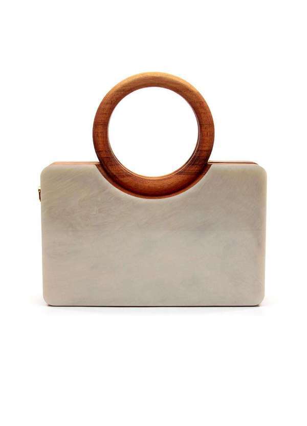 Cecconello - Bolsa Acrilico do Cecconello C2639-1 Perola