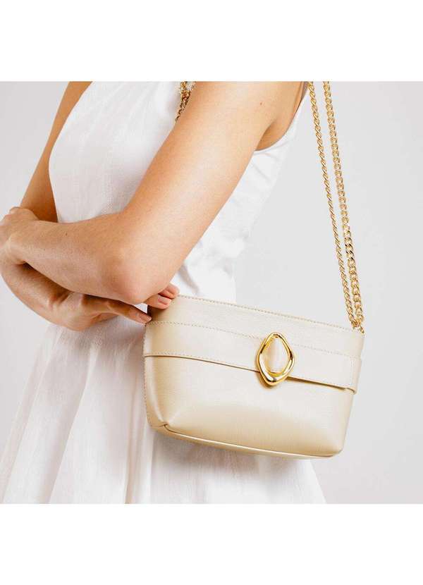 Cecconello - Bolsa Alba Couro Cecconello C2954-1 Off White 2