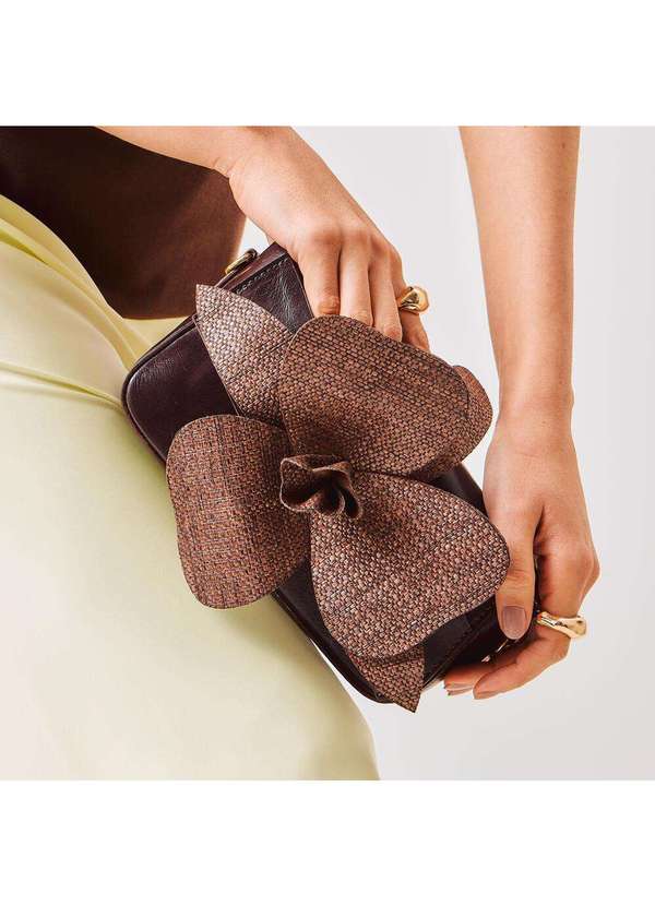 Cecconello - Bolsa Amber Couro Cecconello Css2504-7 Marrom 2