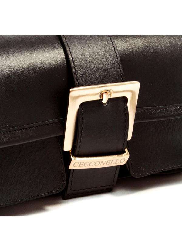 Cecconello - Bolsa Arya Couro Cecconello C2905-9 Preto 5