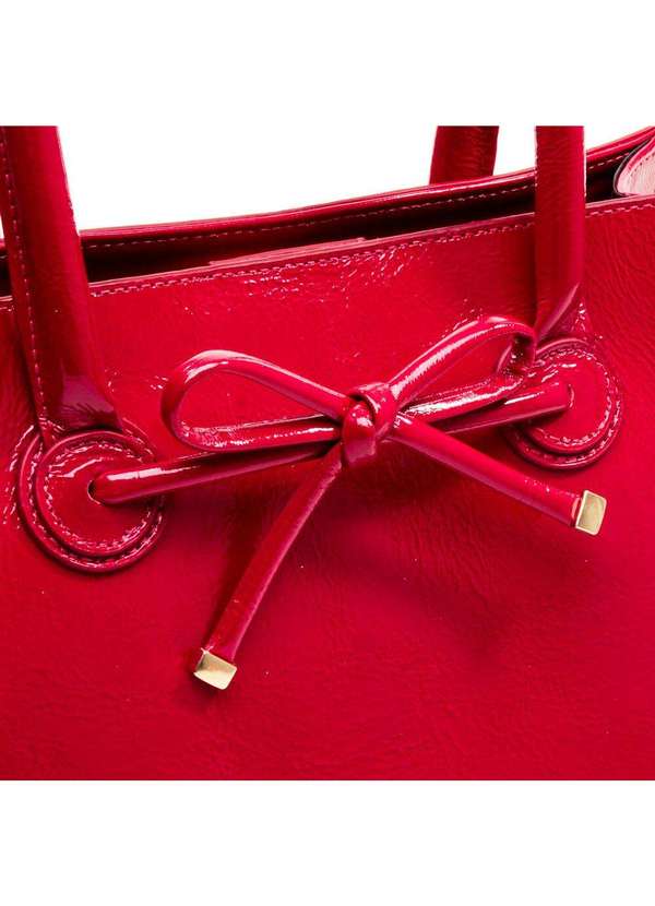 Cecconello - Bolsa Celina Couro Cecconello C2955-4 Vermelho 5