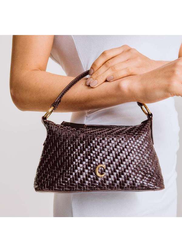 Cecconello - Bolsa Couro Cecconello C2634-1 Marrom 2