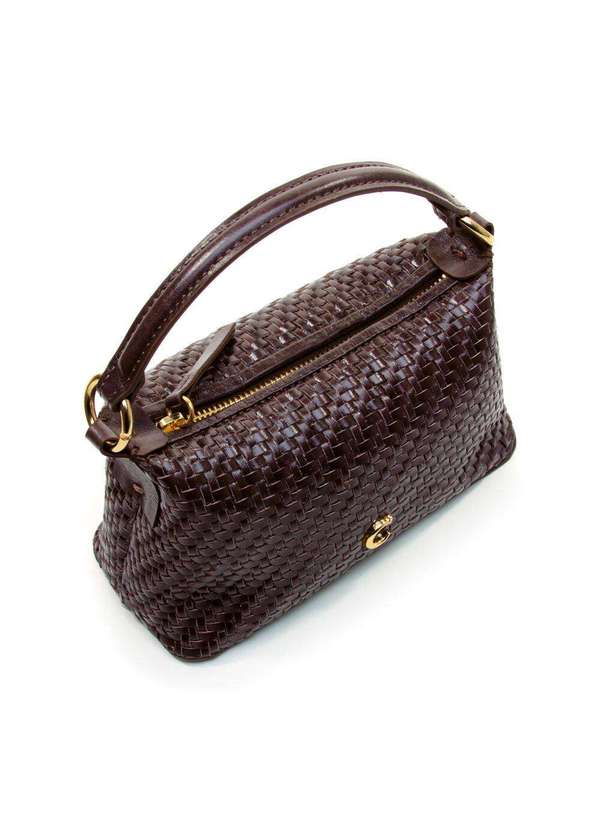 Cecconello - Bolsa Couro Cecconello C2634-1 Marrom 5